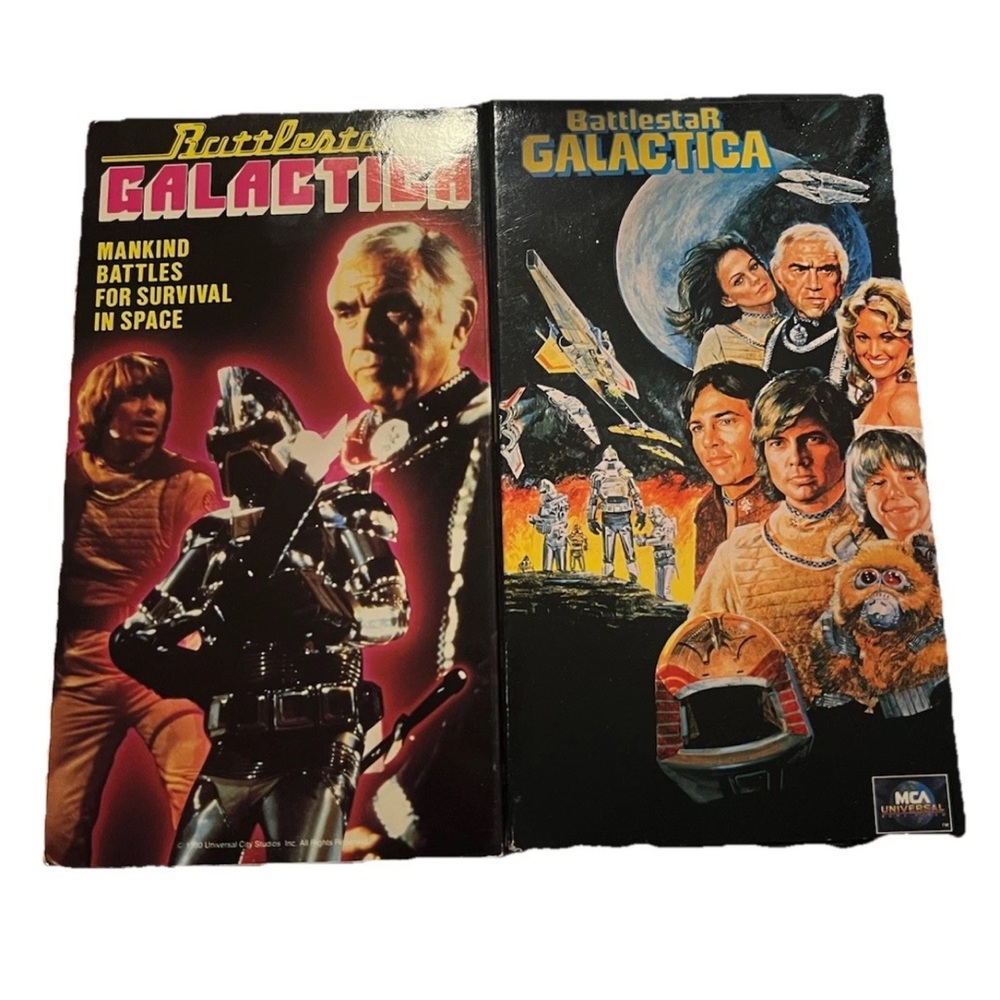 Battlestar Galactica VHS Set